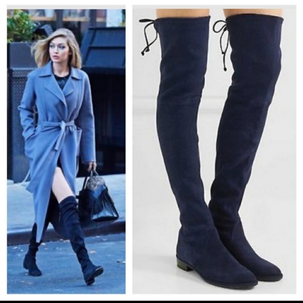 🫐Stuart weitzman suede lowland boots